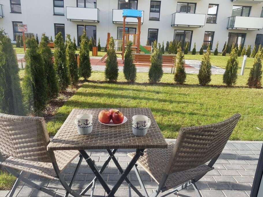 With A Garden Near Port In *